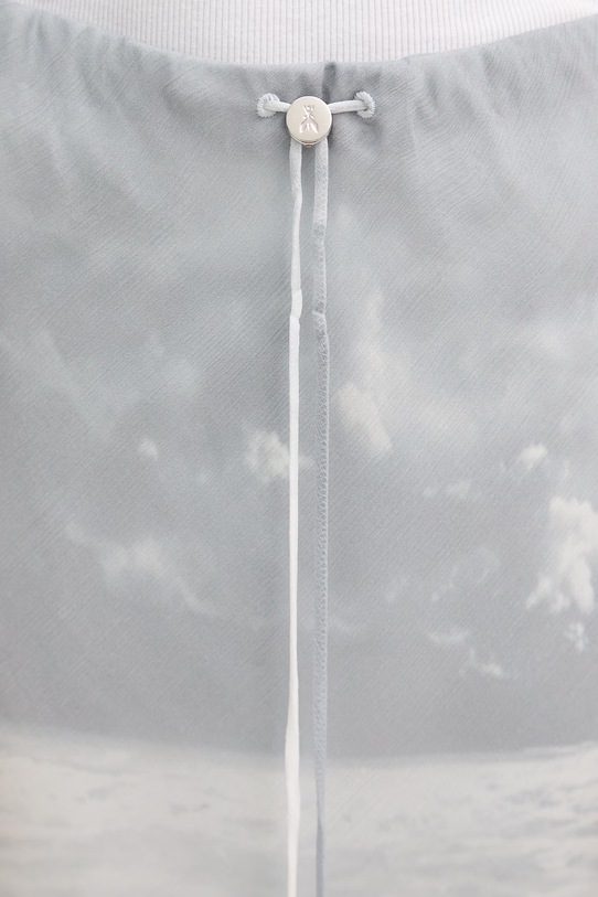 Patrizia Pepe spódnica ołówkowa z wiskozą szary 2G1071.A771