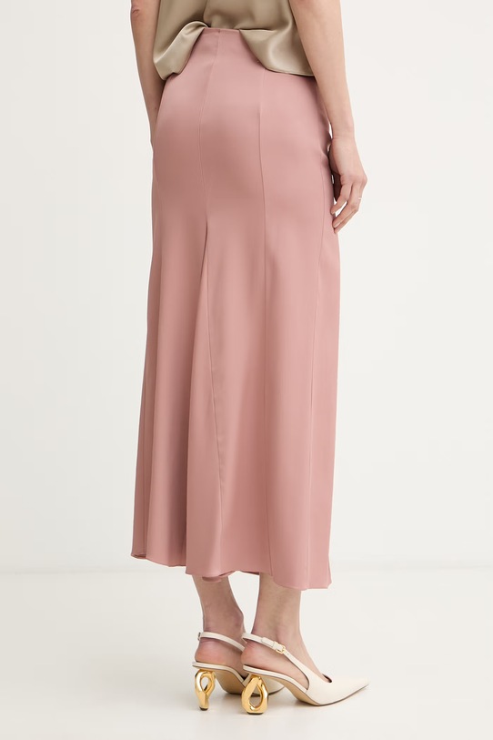 Oblečenie Patrizia Pepe sukňa s viskózou 2G1075.A736 ružová