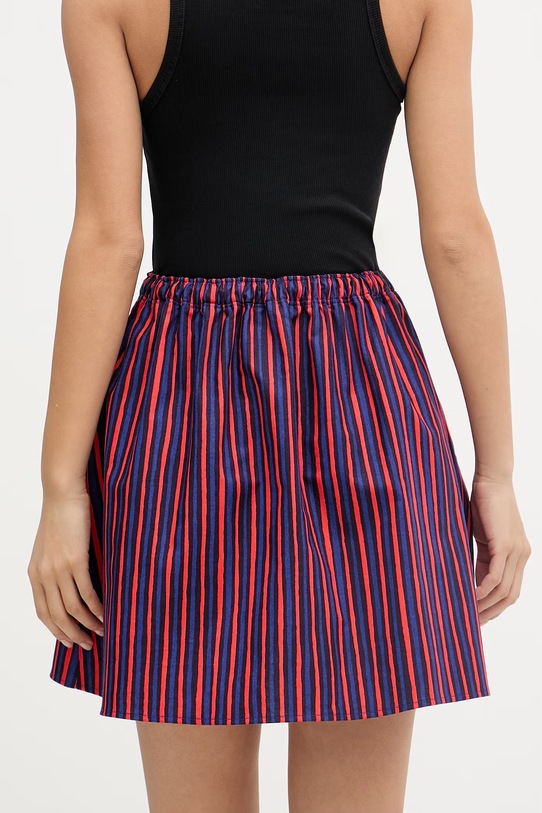 Ρούχα Marimekko φούστα βαμβακερή 095234 κόκκινο