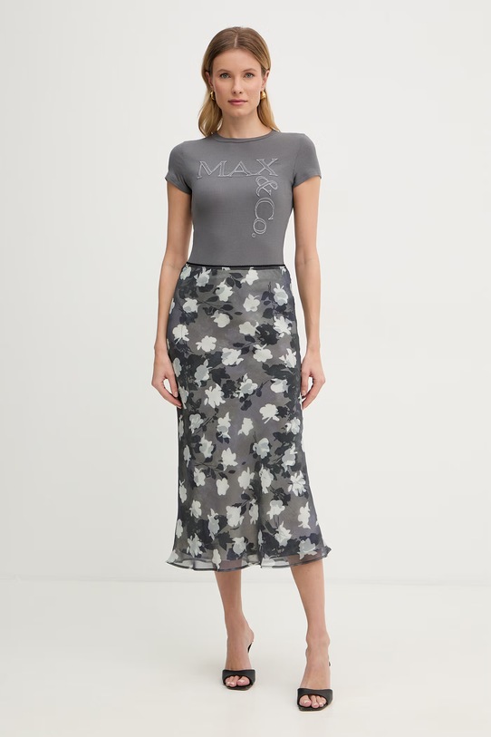 Max&Co. spódnica MCOPIROGA 2616101033200 szary SS26