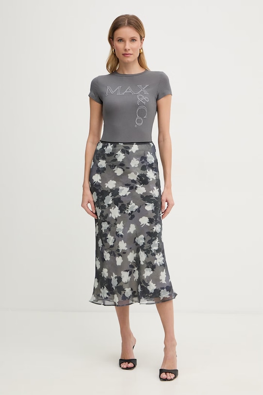 Max&Co. spódnica MCOPIROGA 2616101033200 szary SS26