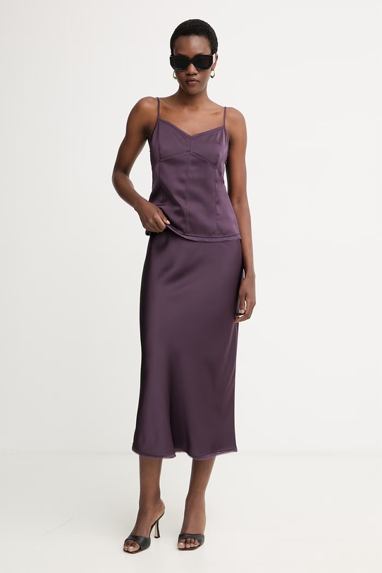 Max&Co. юбка MCODURANTE 2616101094200 фиолетовой SS26