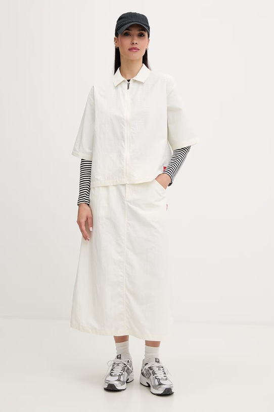 The North Face spódnica NF0A8FHEQLI1 beżowy SS26