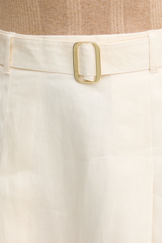 Tommy Hilfiger krilo A-kroja laneno bež WW0WW49651