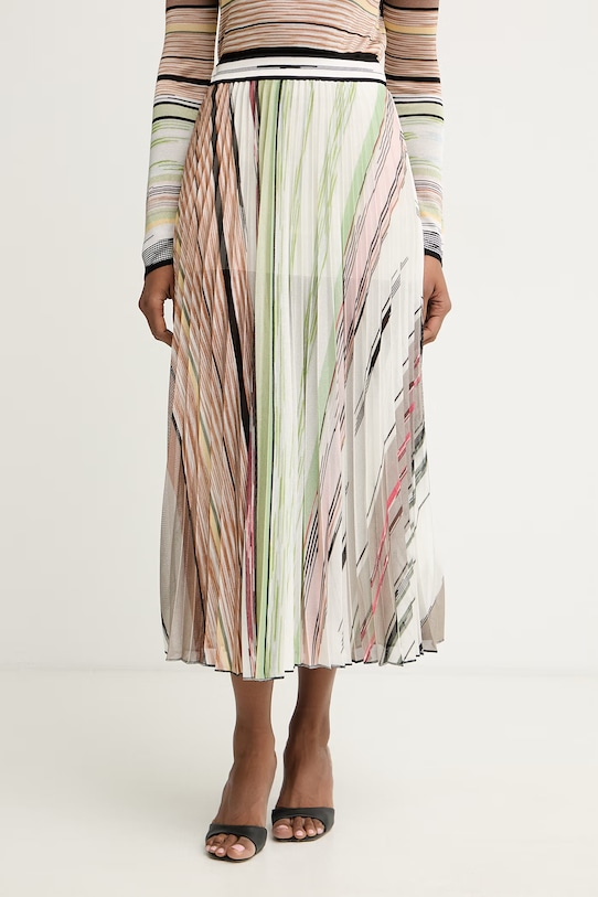 Missoni Plisirano krilo z viskozo bež DS26SH10.BK01GP