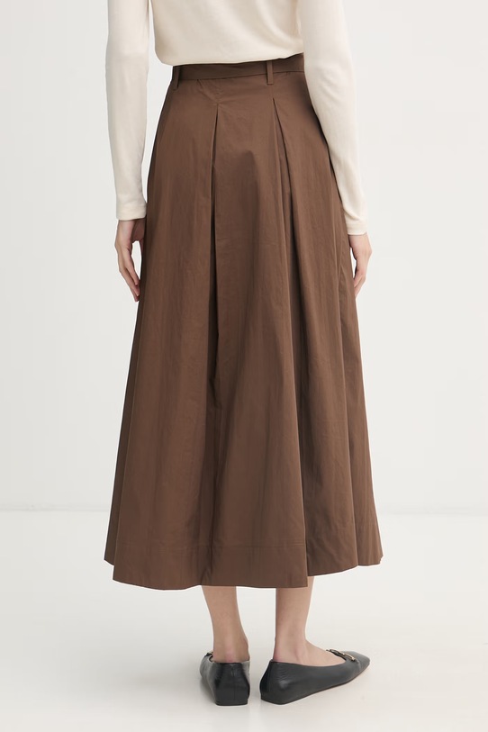 Odzież Gaudi spódnica bawełniana 611FD75002 brązowy