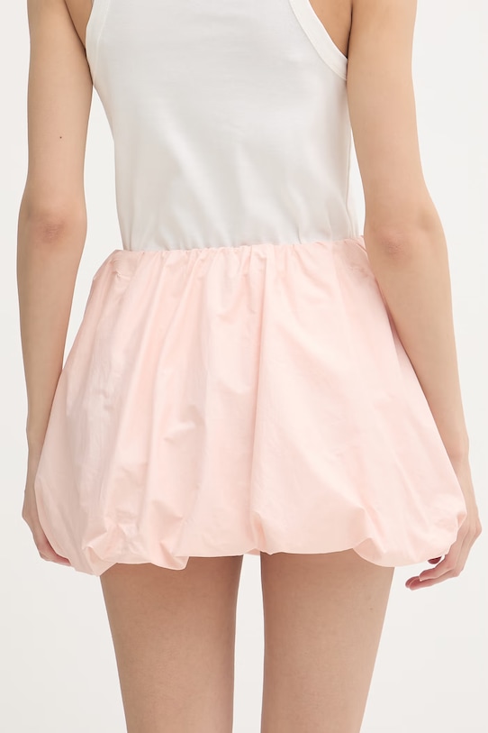 Odzież Gaudi spódnica bawełniana 611FD75006 różowy