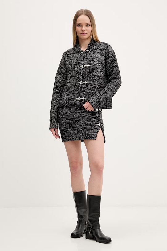 Sukňa The Ragged Priest RPHL251049KW sivá SS26