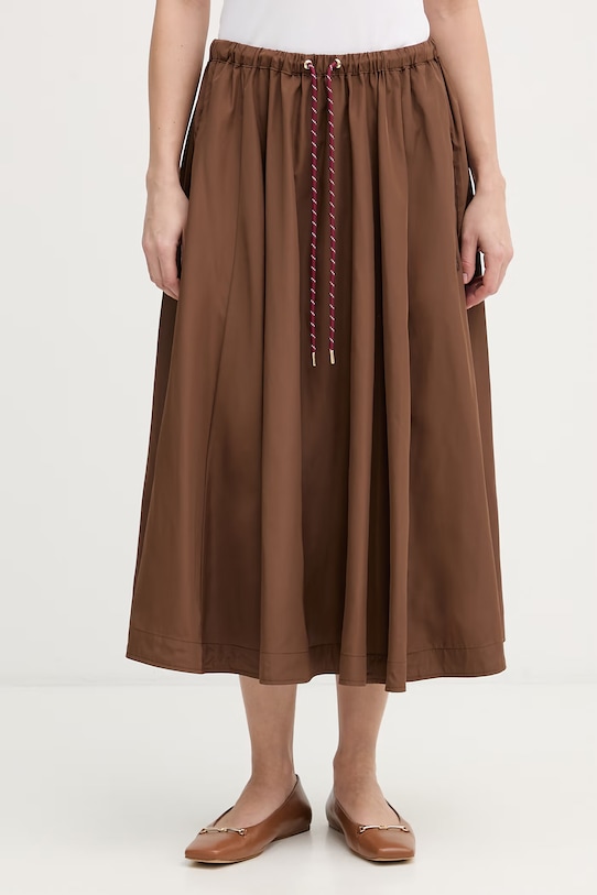 OUI spódnica casual brązowy 96652