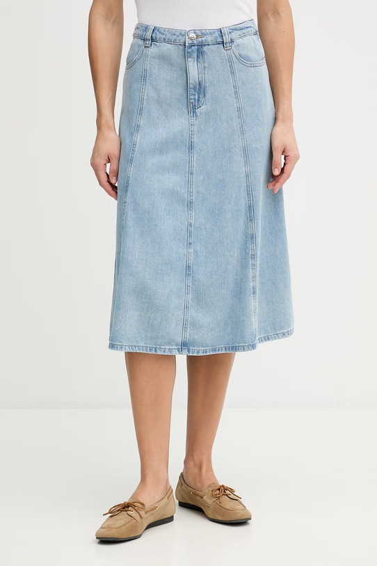 OUI spódnica jeansowa casual niebieski 97105.