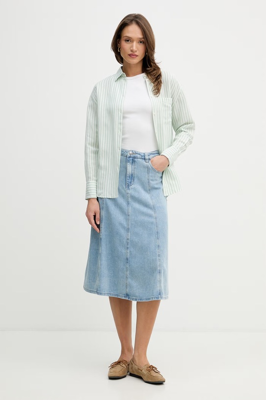 OUI spódnica jeansowa 97105. niebieski SS26