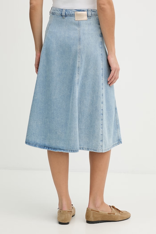 Odzież OUI spódnica jeansowa 97105. niebieski