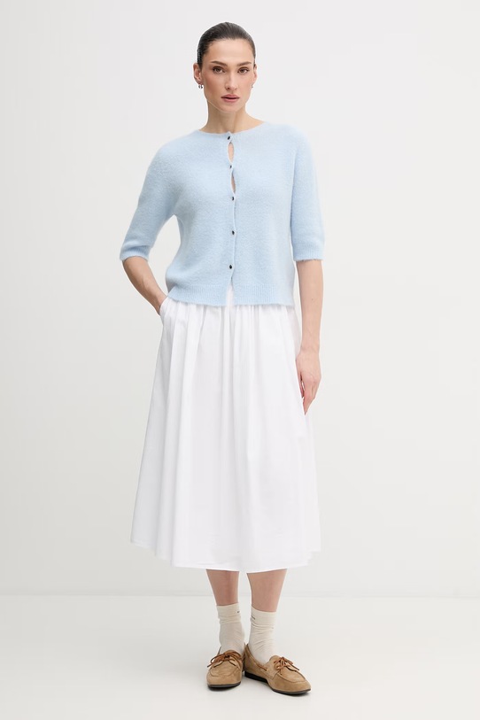 OUI spódnica bawełniana 97106. biały SS26