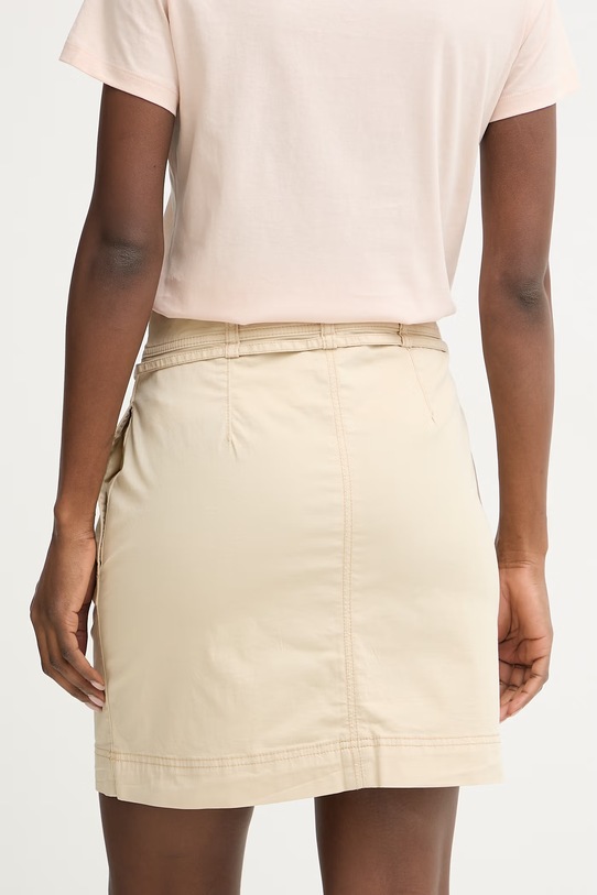 Одяг BOSS Orange спідниця бавовняна C Varachute-D 50540369 бежевий