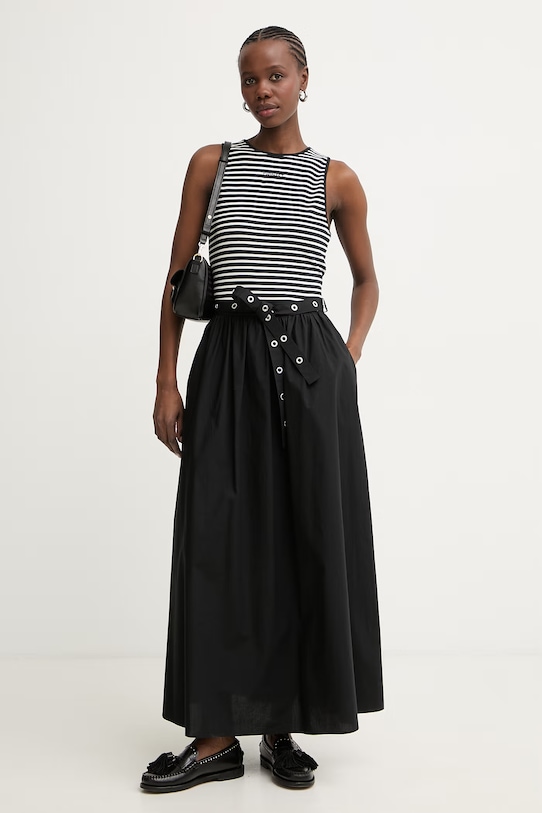 BOSS Orange спідниця бавовняна C Vidol 50559088 чорний SS26