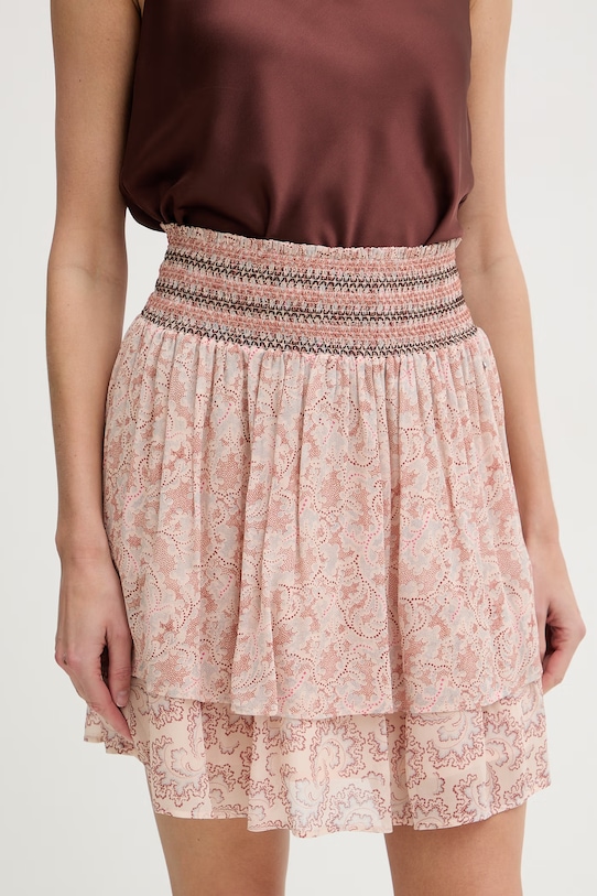 BOSS Orange spódnica z wiskozy C Vesiana pomarańczowy 50568549