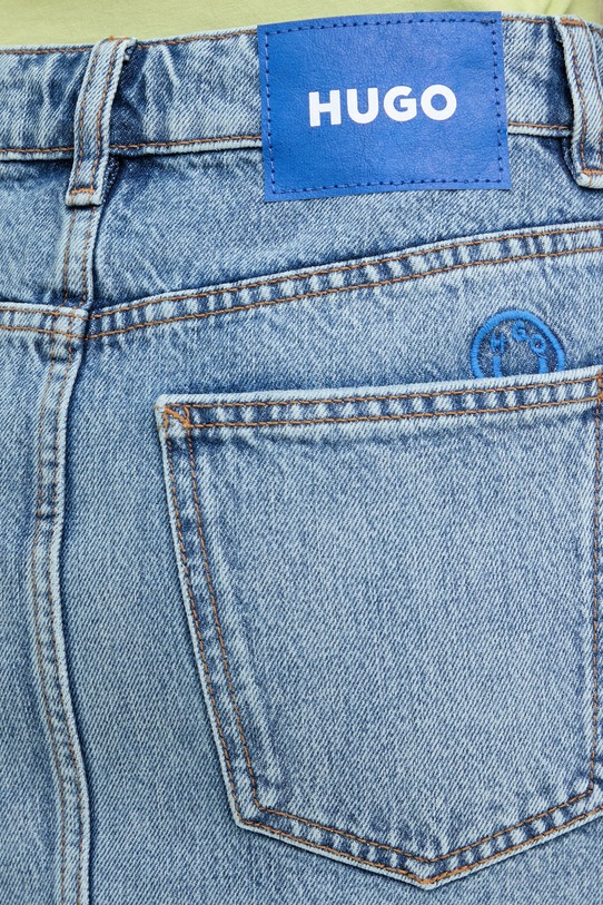 HUGO Blue юбка из денима Galanie_1_B голубой 50561137