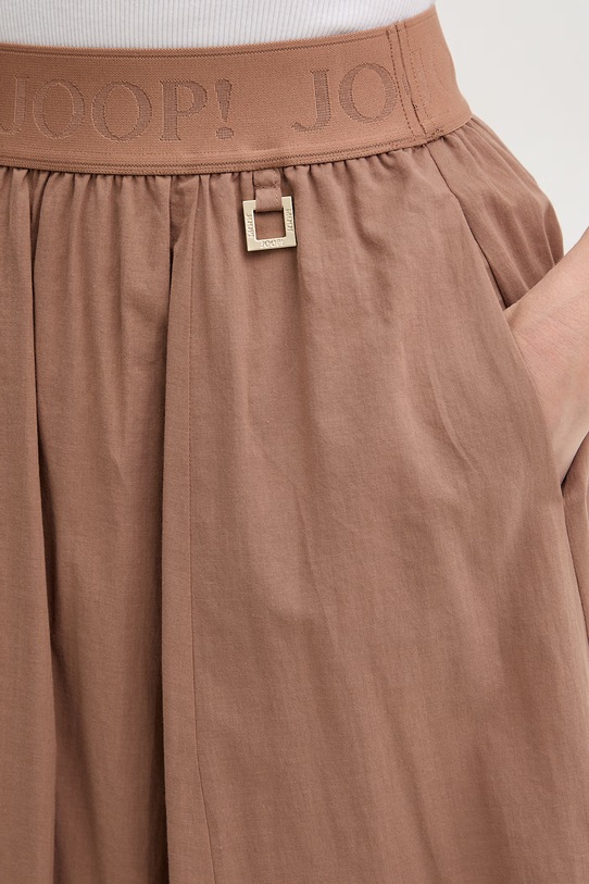 Joop! spódnica bawełniana brązowy 30102096