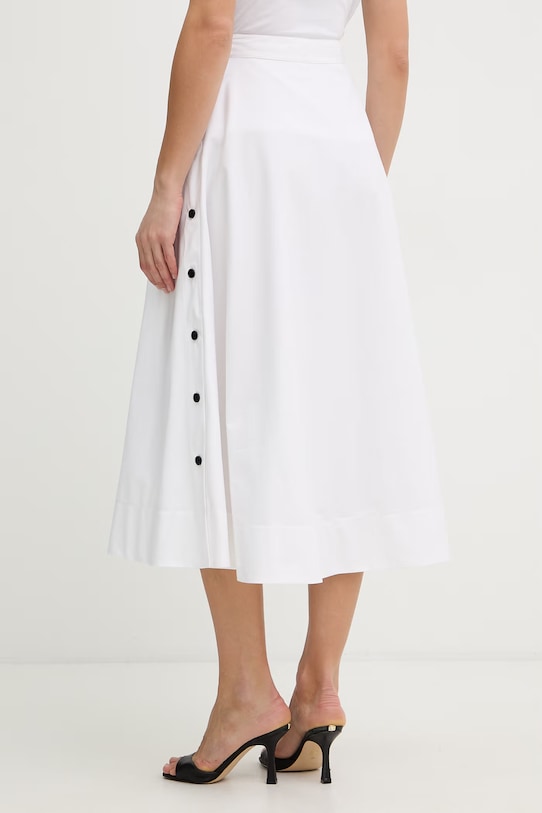 Îmbrăcăminte Karl Lagerfeld fustă bumbac B2W12004 alb