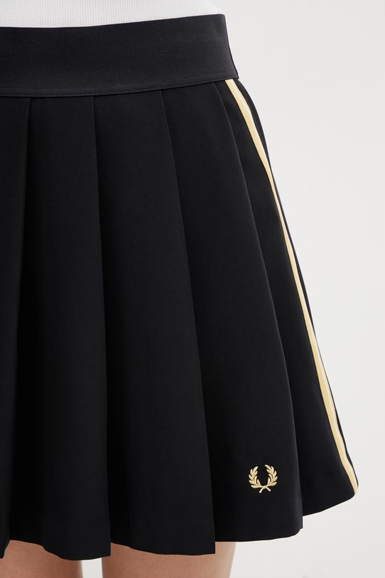 Fred Perry spódnica plisowana czarny E2106
