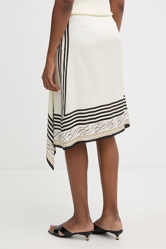 Одяг Karl Lagerfeld Спідниця віскозна B2W12008 бежевий