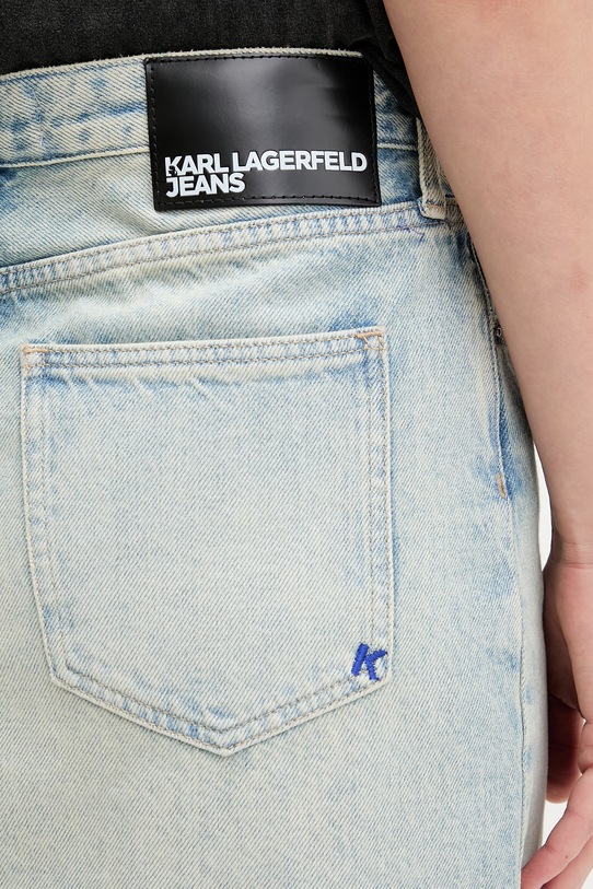 Karl Lagerfeld Jeans spódnica jeansowa niebieski B2W12022
