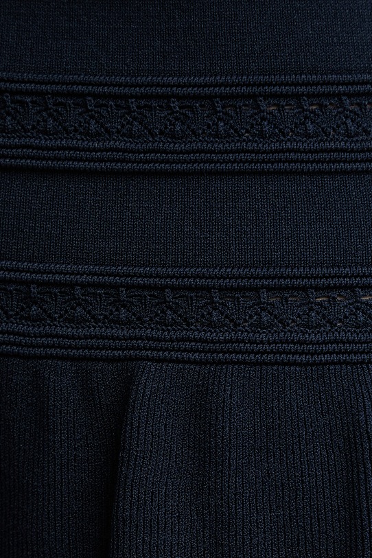 Blugirl Blumarine spódnica z wiskozą granatowy RA6054.MA89R