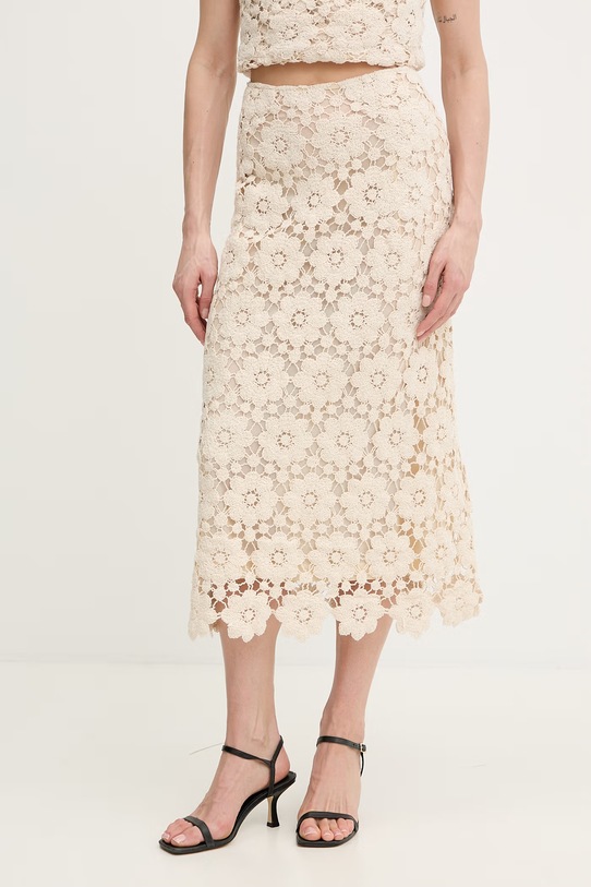 Bardot spódnica casual beżowy 60402SB