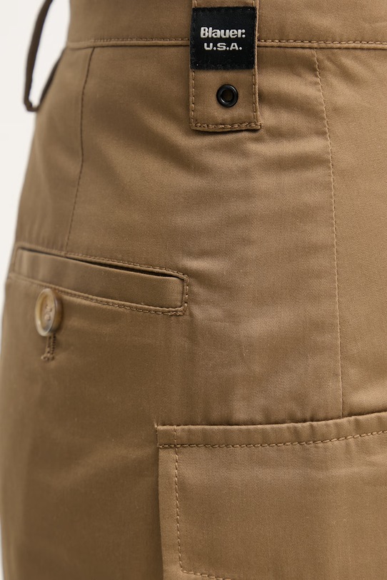 Blauer spódnica trapezowa bawełniana BLUEVIEW brązowy BLDV05282