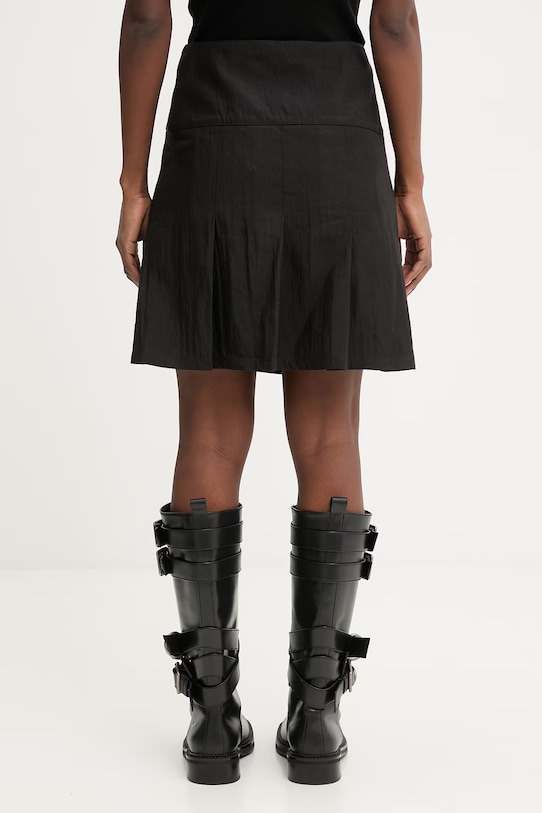 Одяг Our Legacy Girdle спідниця з льоном W2264GSB чорний