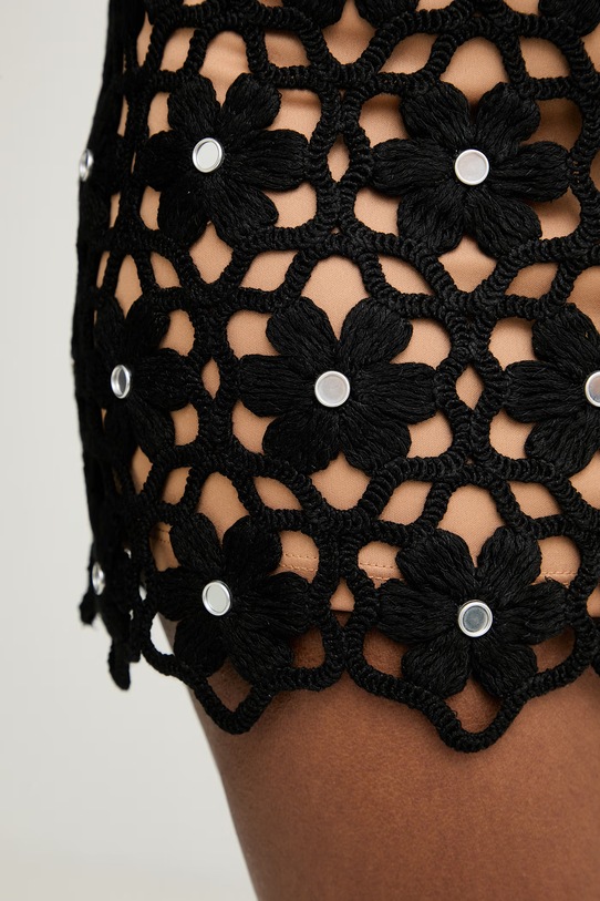 MICHAEL Michael Kors юбка ажурная чёрный MS670M4KNE