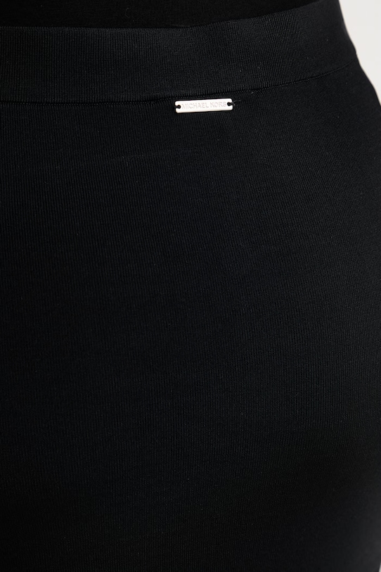 MICHAEL Michael Kors spódnica sweterkowa z wiskozy czarny MS670LHBFD