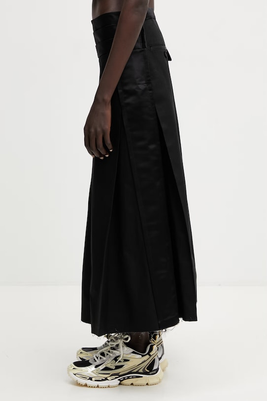 Undercover SKIRT fustă bumbac UP1F1602 negru SS26