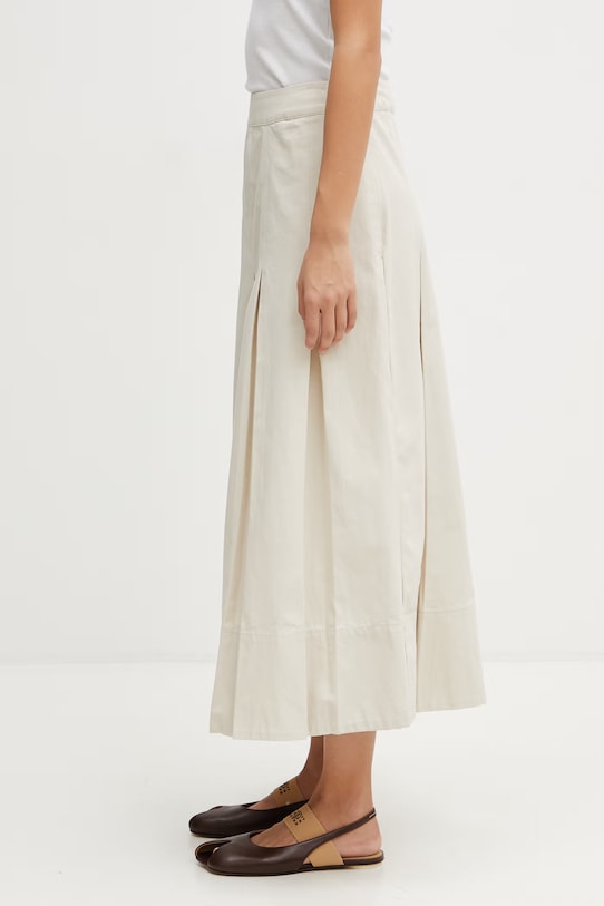 Barbour LSK0157BE32 sukňa bavlnená LSK0157BE32 béžová SS26