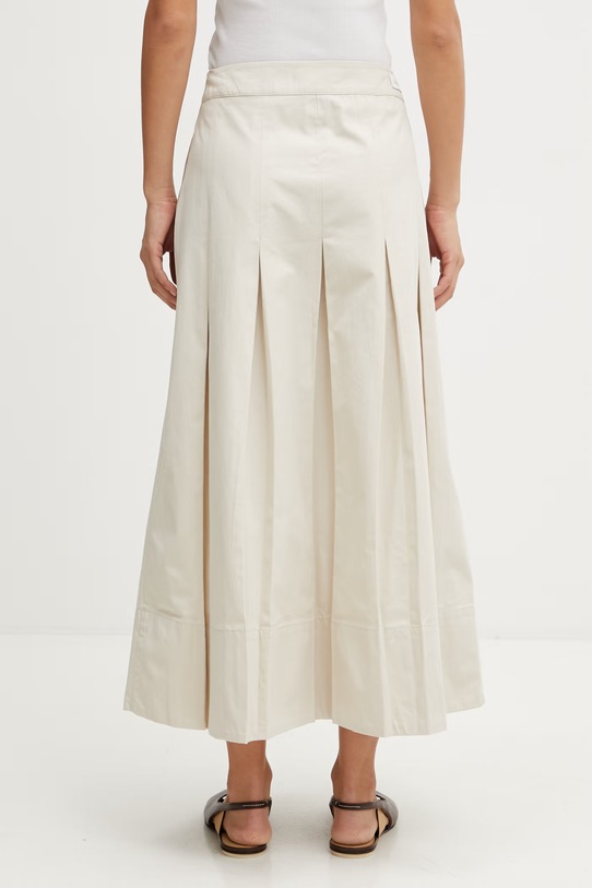 Oblečenie Barbour LSK0157BE32 sukňa bavlnená LSK0157BE32 béžová