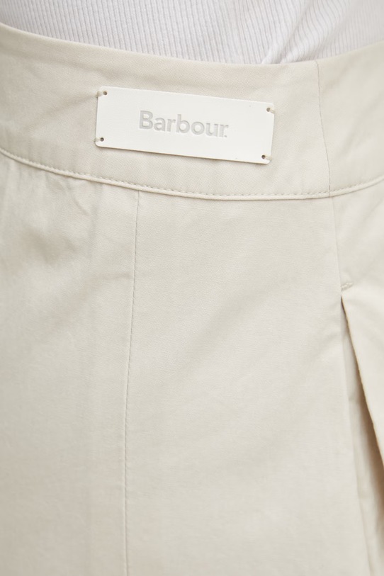 Barbour LSK0157BE32 sukňa bavlnená béžová LSK0157BE32