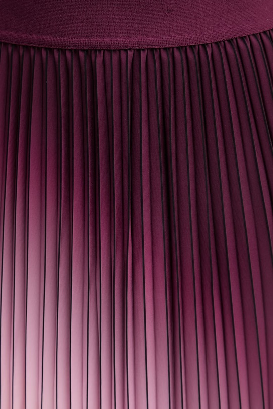 Morgan spódnica plisowana bordowy JSUN