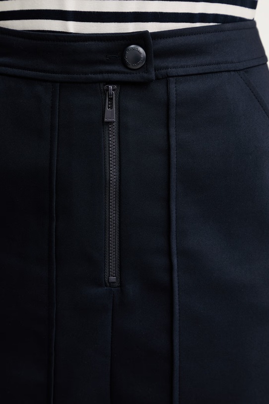 Morgan spódnica z bawełną granatowy JENAO