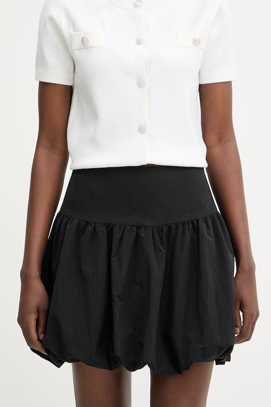 Morgan spódnica bombka czarny JBOWL