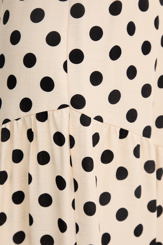 Morgan spódnica z wiskozą beżowy JOVITA