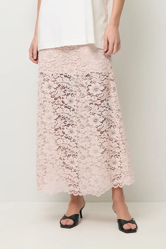 BIZUU spódnica MILKY różowy MILKY.ROZOWY
