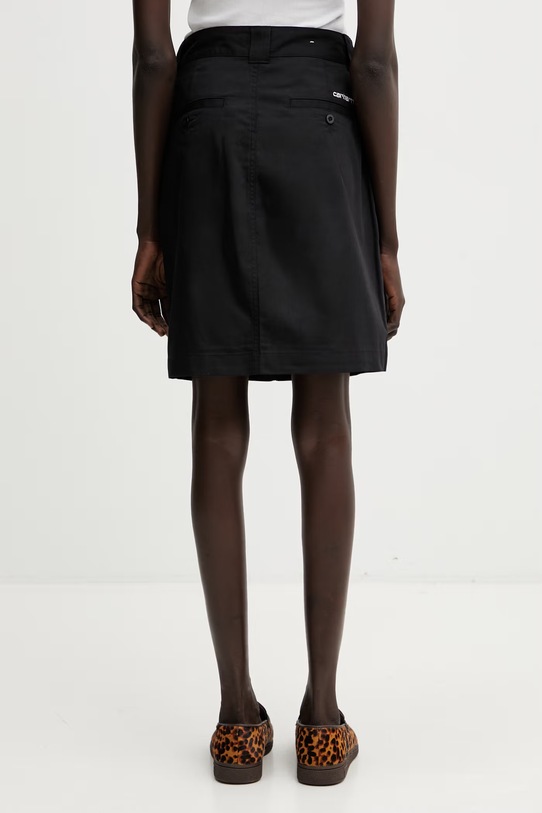 Odzież Carhartt WIP W' Postal Skirt spódnica trapezowa I036149.89XX czarny