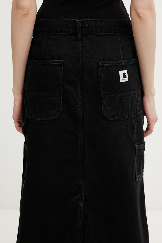 Carhartt WIP W' Single Knee Skirt spódnica jeansowa czarny I034224.8906