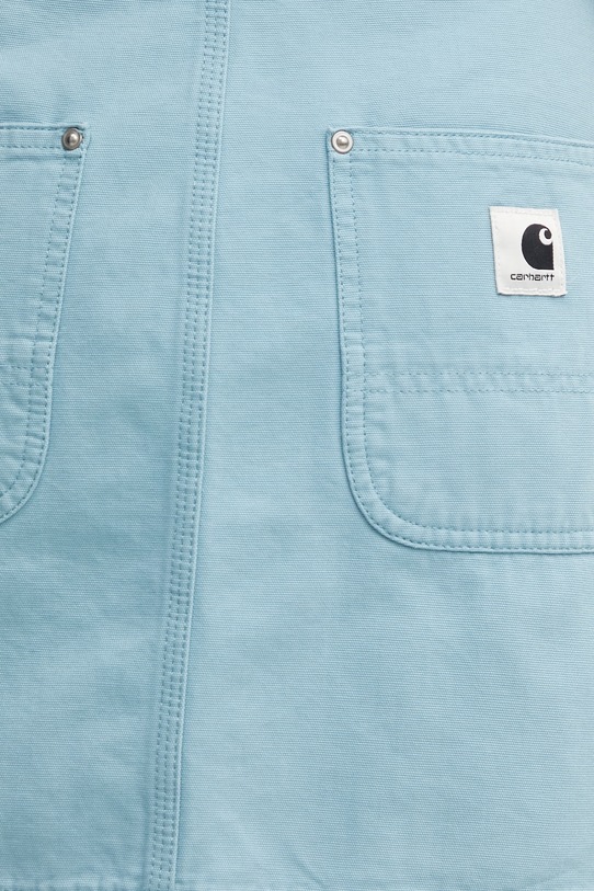 Carhartt WIP W' Maeve Double Knee Skirt spódnica bawełniana niebieski I034836.3IU06