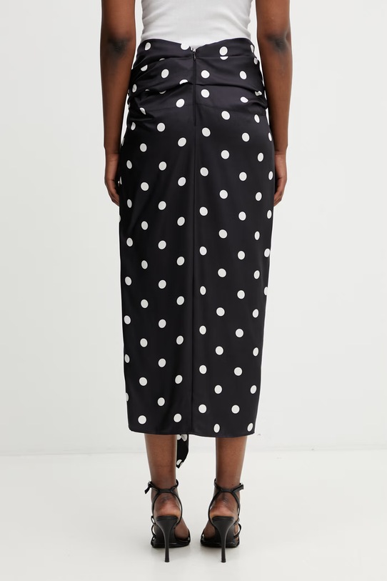 Odzież Sportmax Spxgentile spódnica jedwabna 2612101012600 czarny