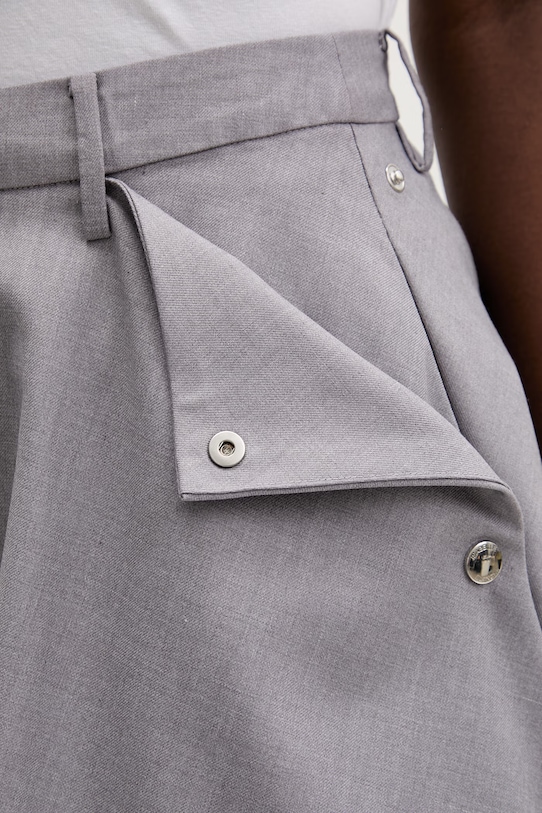 Isabelle Blanche gonna bomber con viscosa IS26SS.G094.T007 grigio