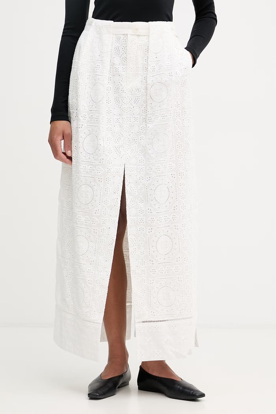 Isabelle Blanche spódnica bawełniana beżowy IS26SS.G117.T018