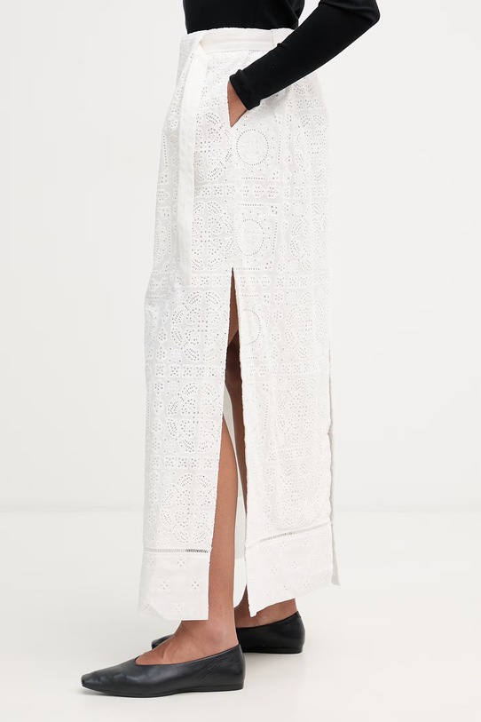 Isabelle Blanche spódnica bawełniana beżowy IS26SS.G117.T018