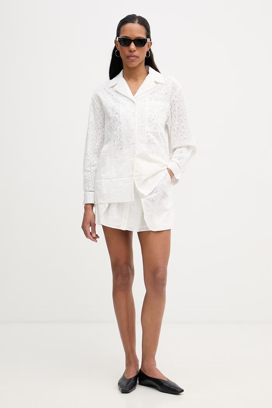 Isabelle Blanche spódnica bawełniana IS26SS.G124.T019 beżowy SS26