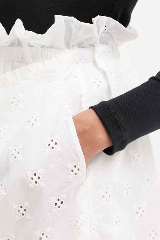 Isabelle Blanche spódnica bawełniana beżowy IS26SS.G124.T019